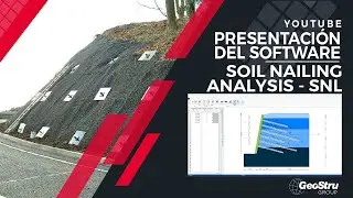 Presentación del software: Soil Nailing Analysis - SNL