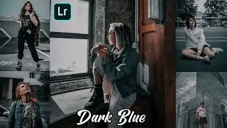 Lightroom mobile presets free dng | Dark Blue Presets |  Lightroom Mobile Tutorial Free 2020