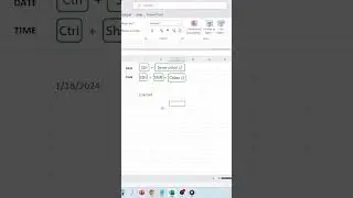 Shortcut Keys For Date And Time In Excel