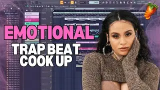 Making a MELODIC & EMOTIONAL Trap Beat | FL Studio Cook Up