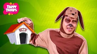 Dog Song | Preschool Songs For Kids | Tappy Troops – Educational Toddler Learning Videos