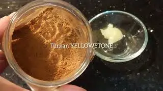 Sadece 2 malzeme vazelin ve kakao ile botoks etkili cilt bakımı