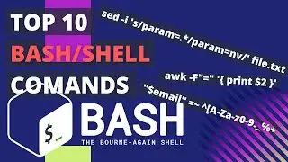 Bash Shell Scripting Advanced Tutorial - Top 10 Bash Commands