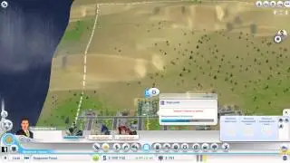 Играем в SimSity #1 (Начинаем строительство.)
