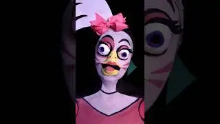 ⭐ Glamrock Chica Tutorial ⭐ #fnaf #glamrockchica #chica #makeup  #fivenightsatfreddys #sfx