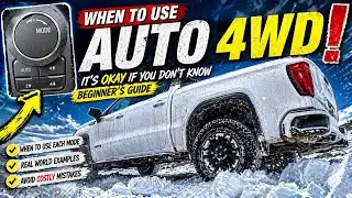 How & When To Use 2WD, AUTO 4WD, 4 HIGH or 4 LOW : A Beginner's Guide