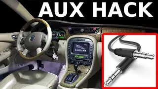 Jaguar X-type AUX input install / FM Modulator