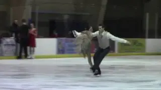 Elizabeth ADDAS / Michael VALDEZ practice FD  2017 U.S. Nationals