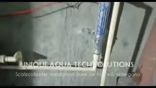 Unique Aqua Tech Solutions | SCALECOLLECTER | Installation done in Telangana | 9490609626