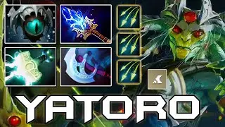 Yatoro Medusa Full Gameplay — Unkillable Late Game Beast! | Dota 2 Pro Carry Gameplay!