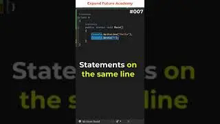 C# One Minute Tutorial - 007 - Expand Future Academy 