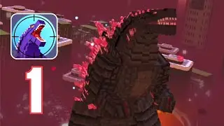 Giant Monster: Heli Shooting ~ Gameplay eps.1 ~ Level 1-10 (Godzilla)