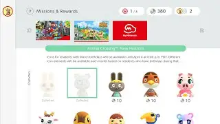 Checking out Nintendo Switch Missions & Rewards