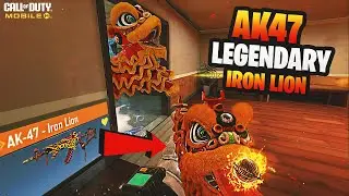 *NEW* LEGENDARY AK47 IRON LION IN COD MOBILE IS AMAZING! 😍🙌
