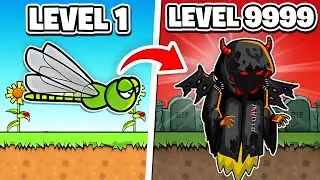 Becoming The STRONGEST Level 9999 Reaper In Flyordie.io