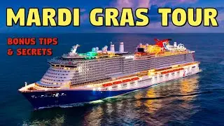 Carnival Mardi Gras 2022 Full Ship Tour |  Bonus Tips & Secrets