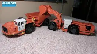Pala y camion Sandvik