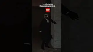 How to make Camera Man out of Lego 