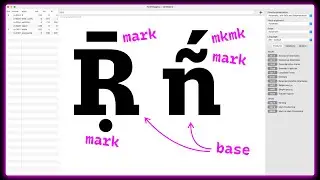 OpenType mark & mkmk features: building, testing, and inspecting