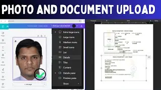 India Passport Surrender Photo Size & Document Upload | Canva, Word & Paint Tutorial