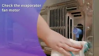 Fixing a leaking fridge