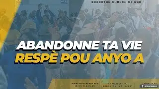 ABANDONNE TA VIE ~ RESPÈ POU ANYO A