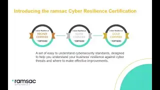 Overview - Cyber Resilience Certification from ramsac