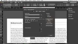 InDesign CC Neuerungen 2014 Tutorial: Rückwertssuche |video2brain.com