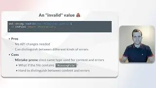 Error reporting in C++ - Invalid values (4/13)