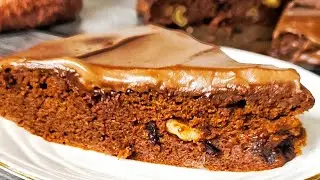 Шоколадный торт из зелёной гречки / Crazy Cake