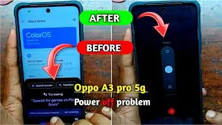 How to disable google assistant from power button || oppo phone power off problem solution