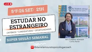 🌍 Queres estudar no estrangeiro, mas não sabes por onde começar?