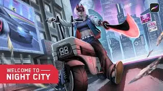 Welcome To Night City (Procreate Speedpaint)
