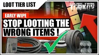 TARKOV LOOT TIER LIST (8th July 22) | What to Keep / Sell Flea Market Guide Escape From Tarkov EFT