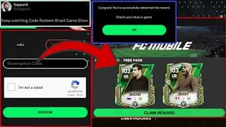 FC MOBILE NEW REDEEM CODE EFOR FREE GIFTS! 🎁 DO THIS NOW FOR FREE PLAYERS AND REWARDS!