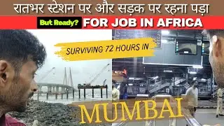 DRC Congo Job Interview Journey | Mumbai में Police ने भगा दिया 🚨 | Mannat to Taj Hotel Tour