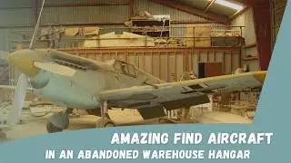 Super Find Aircraft in an Abandoned Warehouse Hangar