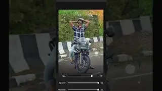 Bike photo editing/green effect photo editing tutorial #lightroom #shorts