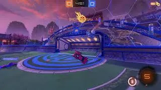 Nice little double touch Rocket League | Shot with GeForce