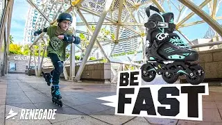 Patines de Velocidad para Niños | Jan Prueba los Renegade Be Fast en Barcelona