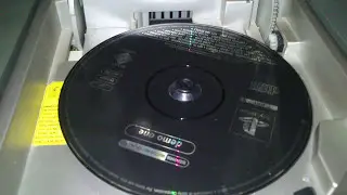 Playstation 1 demo disc in old CD player