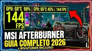 How to Install and Configure MSI Afterbuner + Rivatuner Complete Guide 2026