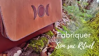 Autel portable - Fabriquer son sac de Rituel en cuir