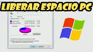 Como liberar espacio en mi disco duro PC (Sin Programas) ✔️