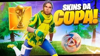 RECEBI AS SKINS DA COPA *ANTES DE TODOS* E ACABEI COM O LOBBY 😈