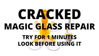 CRACKED MAGIC GLASS REPAIR KIT