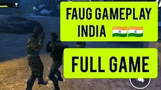 faug game tips and tricks | faug gameplay | faug India 🇮🇳🇮🇳 | faug game