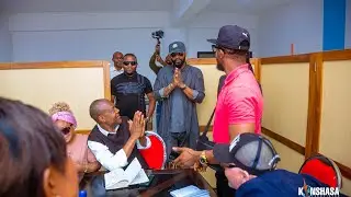 FALLY IPUPA VISITE KINSHASA TÉLÉVISION