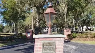 John Travolta at Jumbolair Ocala florida outside his gate