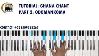 Full Tutorial: Odomankoma by Team Eternity  on Piano